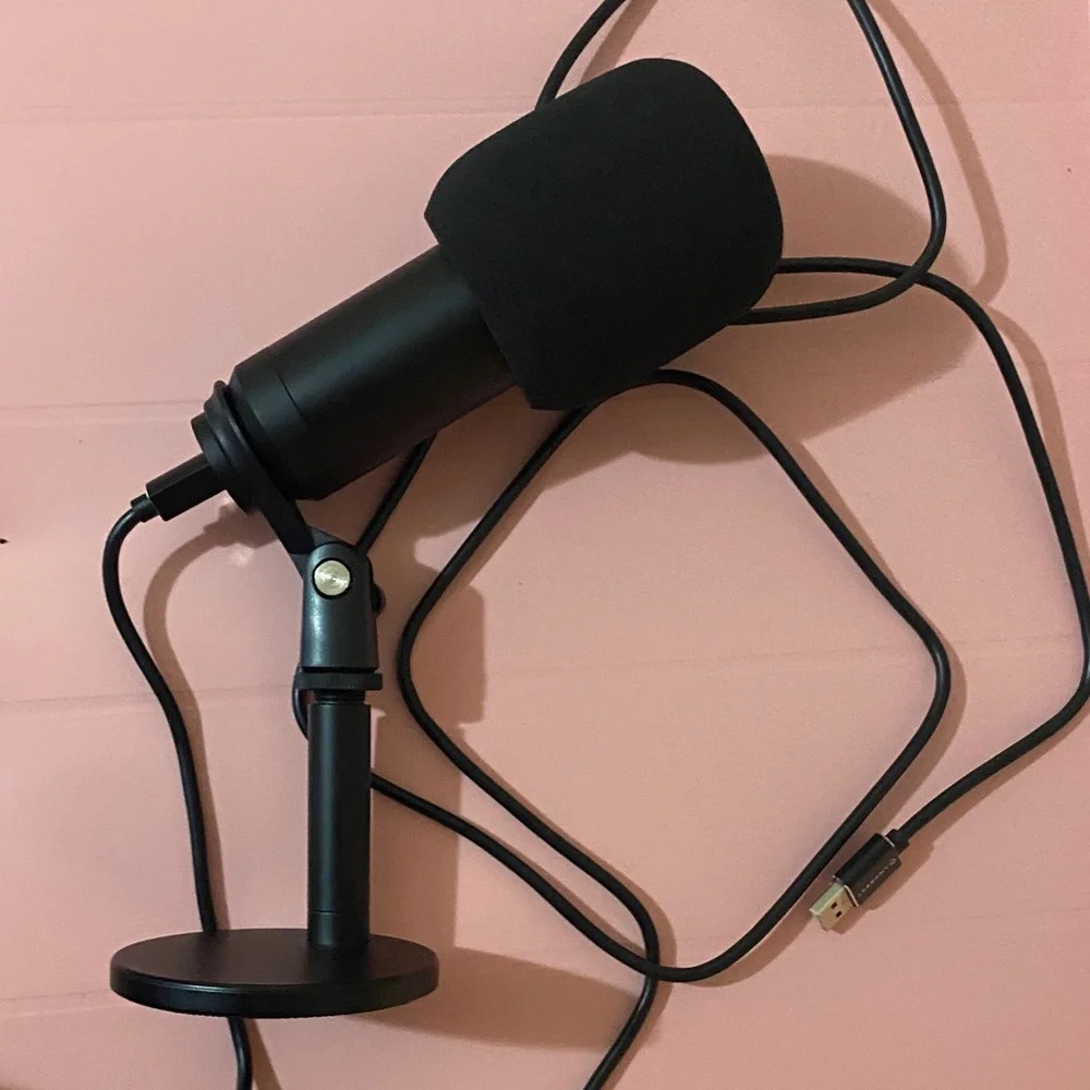 Black USB Microphone